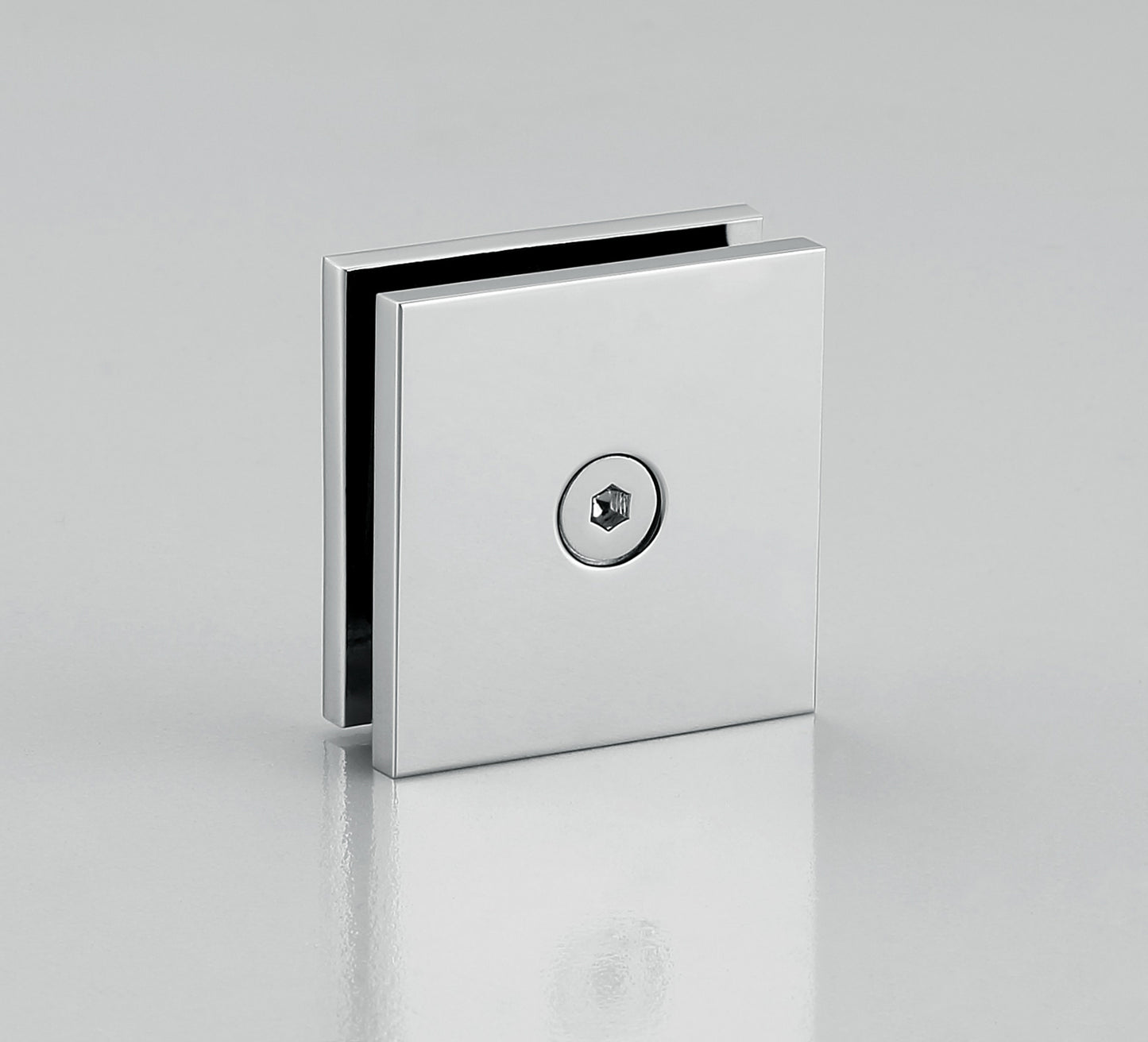 BILBO VANITY | Fixed Glass Panel Clamp